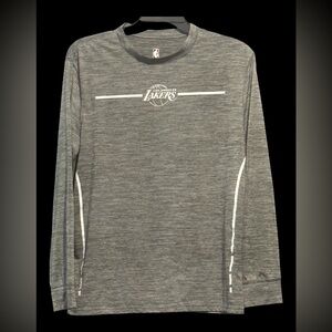 NBA Dri-Fit Los Angeles Lakers Long Sleeve T Shirt Men’s Size M